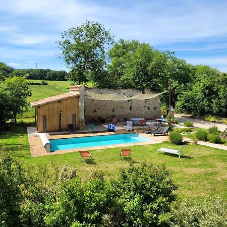 Gite Campagne Famille 15 Pers Piscine Chauffee Jeux Enfants Petanque Saint-Sauvy Eksteriør bilde