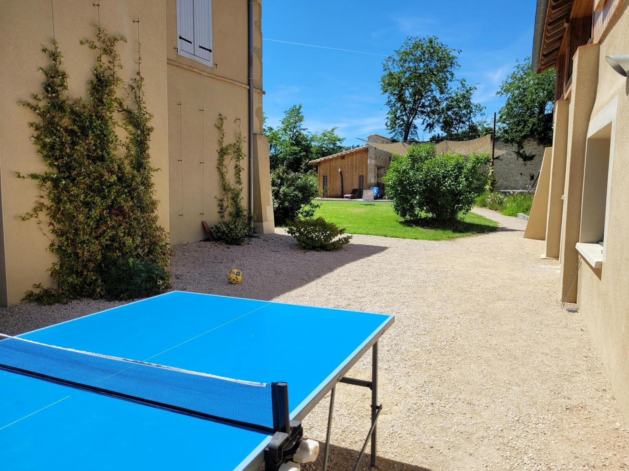 Gite Campagne Famille 15 Pers Piscine Chauffee Jeux Enfants Petanque Saint-Sauvy Eksteriør bilde